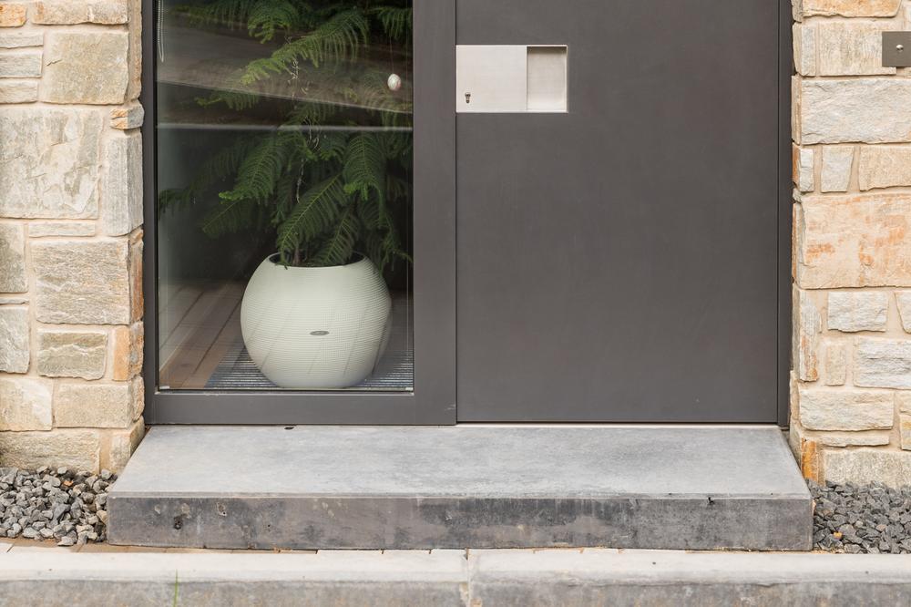 Podest vor einer Haustür