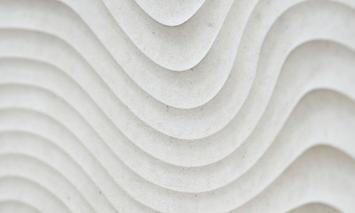 Wellenförmiges Relief