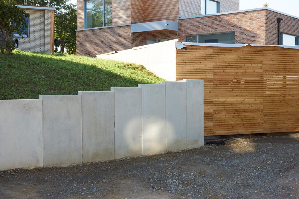 Hangabstützung aus Winkelstützen