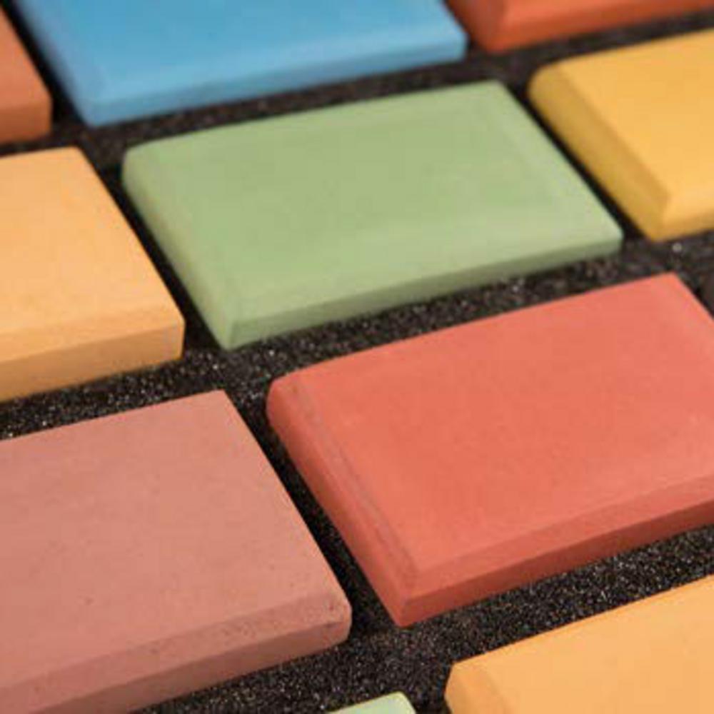 Bunte Beton-Pflastersteine